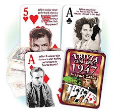 It's actually very easy if you've seen every movie (but you probably haven't). Flickback 1947 Trivia Playing Cards Great Birthday Walmart Canada