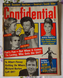 April 1964 Edition Of Confidential Magazine With Among Other Audrey Hepburn On The Cover Audrey Hepburn Audrey Tabloid Magazines