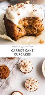 Paleo Carrot Cake Cupcakes Healthier Gluten Free Recipe Gluten Free Carrot Cake Cupcakes Paleo Carrot Cake Gluten Free Carrot Cake