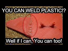 Warning Some Use Of Profanity Today Or Whenever You Watch This Video I Will Be Showing You How To Fuse Weld Plastic W Plastic Welding Welding Art Welding