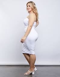 Show off your tan (or fake tan) with white blazer dresses or figure hugging bodycons. Plus Size Strapless Bodycon Dress Plus Size Club Dresses 2020ave