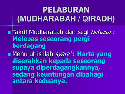 Qiradh hukumnya mubah, bahkan dianjurkan dalam ajaran islam. Pelaburan Mudharabah Qiradh Ppt Download