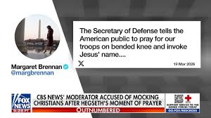 CBS News Moderator Faces Backlash for Remarks on Prayer for Troops