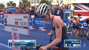 Lotte miller at world triathlon. Zaferes Strikes Again In Bermuda World Triathlon