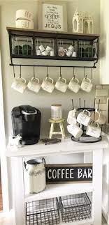 Sometimes called coffee bars, they come in some coffee corner connoisseurs install shelves for theirs, hang them from hooks or put them on nearby counters. Coffee Corner Ideas Coffee Corner Pictures Unique Coffee Gifts For Coffee Lovers Coffee Bars In Kitchen Home Decor Kitchen Coffee Bar Home