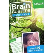 Whether you have a science buff or a harry potter fa. Brain Busters Card Game With Over 150 Trivia Questions Educational Flash Card Contemporary Manufacture Board Traditional Games