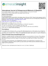 Its major markets like sg and the uk, the business is already matured. Pdf Social Media Adoption And Its Impact On Firm Performance The Case Of The Uae