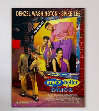 Shop Mo' Better Blues 1990 Original Vintage Poster - Printed Originals