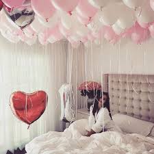 Birthday Room Decoration Ideas For Husband Pinterest Pin By Ginaventura On L I F E G O A L S Birthday Balloon Surprise Birthday Goals Birthday Balloons
