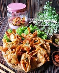 Resep Pangsit Goreng Instagram Resep Masakan Masakan Ide Makanan