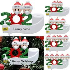 As the day of christmas is arriving soon and we all are prepared for that. 2020 Covid Quarantine Personalized Ornaments Survivor Family Christmas Party Decoration Gift Santa Claus With Face Mask Hanging Sanitized Ornament Pandemic Social Distancing Wish