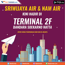 Diperkirakan usia pesawat sriwijaya air yang. Terminal Sriwijaya Air Dan Nam Air Di Bandara Soekarno Hatta Blog Tiket Turindo