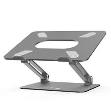 The stand holds laptops up to 17 inches and comes in your choice of grey, silver or pink. Laptop Stand Boyata Laptop Holder Multi Angle Stand With Heat Vent To Elevate Laptop Adjustable Notebook Stand For Laptop Stand Hp Laptop Macbook
