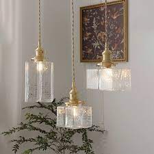 Retro Pendant Lights Glass Lamp Shades Pendant Lamps For Ceiling Dining  Room Bedroom Bedside Dining Table Pendant Lighting