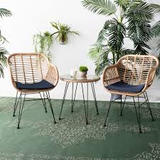 The patio set is simple and stylish, it will be perfect for decorating your yard, poolside, balcony, patio and home. Summer Staycation The Coziest Patio Furniture Perfect For Small Spaces