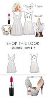 Diy Marilyn Monroe Costume By Lilyboutique Liked On Polyvore Featuring Mac Cosmetics Lauren Lor Marilyn Monroe Costume Diy Costumes Diy Halloween Costumes