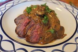 The most tender beef roast that is well known for being lean and succulent. An Easy Recipe For Beef Tenderloin Tips With A Bourbon Mushroom Sauce And Caramelized Onion Beef Tenderloin Recipes Beef Tenderloin Beef Tenderloin Tips Recipe