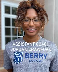 Please welcome Jordan Crawford as our new Assistant Coach. Jordan played  NCAA DI soccer at Gardner Webb and South Carolina State. She is a member of  the US Virgin Islands Women's National