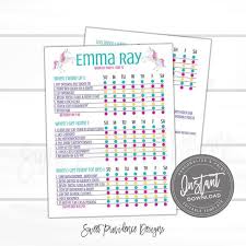Editable Kids Checklist Daily Task List Customizable Chore Chart Kids Weekly Planner Unicorn Chore Chart Printable Instant Access Kids Weekly Planner Chore Chart Kids Checklist
