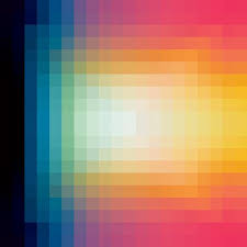 Pixel Colours Geometric Art Geometric Hipster Design