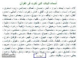 اسماء بنات من القرآن الكريم baby names girl names photo gift tags