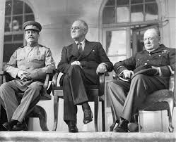 W jałcie konferencja wielkiej trójki, w której wzięli udział józef stalin, franklin d. Konferencja Teheranska Wikipedia Wolna Encyklopedia