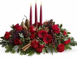 Glowing Holiday Elegance Christmas Candle Centerpiece In Worthington Oh Up Towne Flowers Gift Shoppe