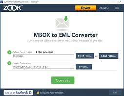 Zook Mbox To Eml Converter 3 0 Export Your Mbox Files Into Eml Format Windows Live Mail Converter Outlook Express