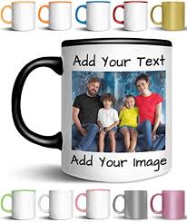 Maybe you would like to learn more about one of these? Amazon Com Custom Coffee Mugs Personalized Ceramic Cups With Text Picture Logo Image 11 15 Oz Best Gift Kitchen Dining