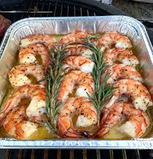 Surf And Turf Recipes Smoked Food Recipes Seafood Dinner Buttery Shrimp