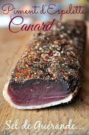 Filet De Canard Seche Au Poivre Et Piment D Espelette La Cuisine De Doria Recettes De Cuisine Filet De Canard Piment Espelette