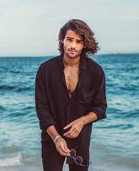 The Ocean Is Everything I Want To Be Wild Mysterious And Free Hair And Beard Styles Mens Hairstyles Long Hair Styles Men