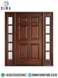 Model kusen aluminium kaca ykk alexindo. Pintu Rumah Minimalis Kusen Pintu Rumah Utama Pintu Jati Jepara Df 0700