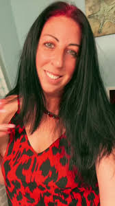 Red Hair and Black Dyed Ends