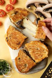 Incredible Cheese And Mushroom Toastie Recipe A Mummy Too