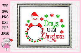 Days Until Christmas Graphic By Magic World Of Design Creative Fabrica