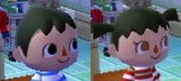 Opposite gender hairstyles as a male, you can get female hairstyles and vice versa. Animal Crossing New Leaf Hair Guide English
