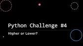 Before you can begin you need to be familiar with a suit of playing cards … Python Beginners Higher Or Lower Card Game Tutorial Youtube
