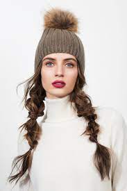 5 Times Hat Hair Looked Totally Chic Hair Styles Long Hair Styles Winter Hairstyles