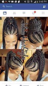 Ghana Braids Ghana Braids With Updo Straight Up Braids Braids Hairstyles For Black Girls Natural Hair Styles African Braids Hairstyles Cool Braid Hairstyles