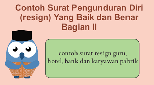 Contoh surat pribadi untuk orang tua singkat. Contoh Surat Resign Guru Hotel Bank Dan Karyawan Siswapedia