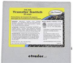 50 amp transfer switch is used to hardwire inverters into a system where there is an alternative source of ac. Go Power Automatic Transfer Switch Metal Case 50 Amp 120v 240v Go Power Rv Transfer Switch 34270278