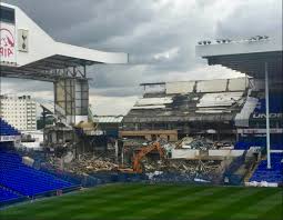 White hart lane through the years. Tottenham Begin Demolition White Hart Lane