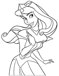 Aurora flora fauna and merryweather coloring pages. Aurora Coloring Pages Coloring Home
