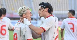Voor ons niet meer dan een uitzwaaiwedstrijd, voor de macedoniërs het einde van een prachtige week. Oranje Opponent Noord Macedonie Boekt Ruime Zege Op Kazachstan Buitenlands Voetbal Ad Nl