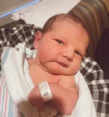 Mason Michael Varley💙 My Valentine's Day boy ❤️ A healthy baby was  delivered