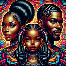 Ciara's resemblance to her parents