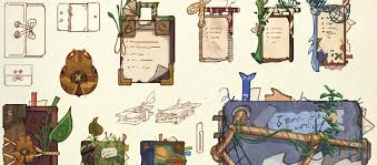 Photo, sketch and paint effects. Concept Art Props Designs For Portfolio Inspiration