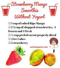 12 How To Make A Smoothie Recipes Without Yogurt Mango Smoothie Strawberry Mango Smoothie Smoothie Recipes