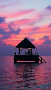 Taj Exotica Resort Spa Sunset Maldives Best Honeymoon Destinations Beautiful Places Dream Vacations